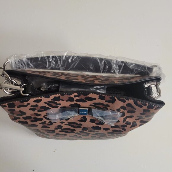 Nine West® Maile Bucket Bag Leopard - Picture 6 of 9